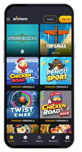 WinHero casino app
